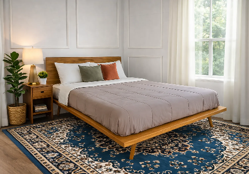 Astoria Platform Double Bed and Mattress 6" Combo